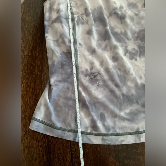 Lululemon one shoulder grey marble tank top - Picture 6 of 9